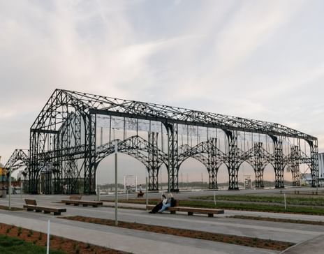 Пакгаузы на стрелке нижний новгород фото