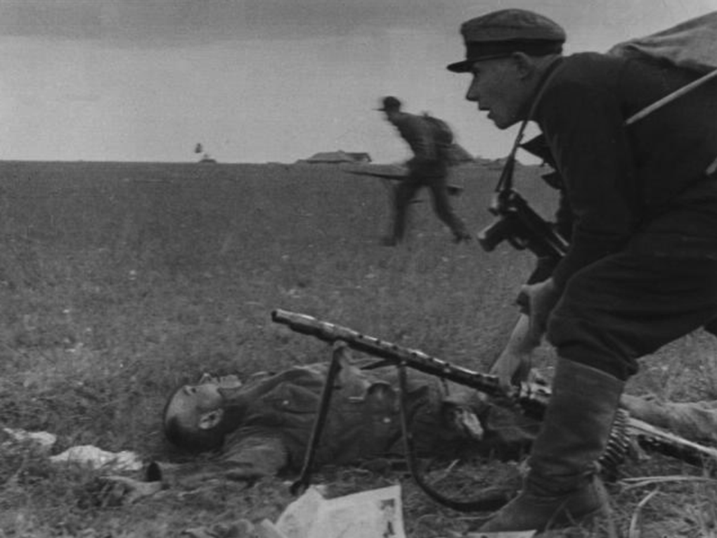Михаил Трахман. Партизанская атака. 1941 год