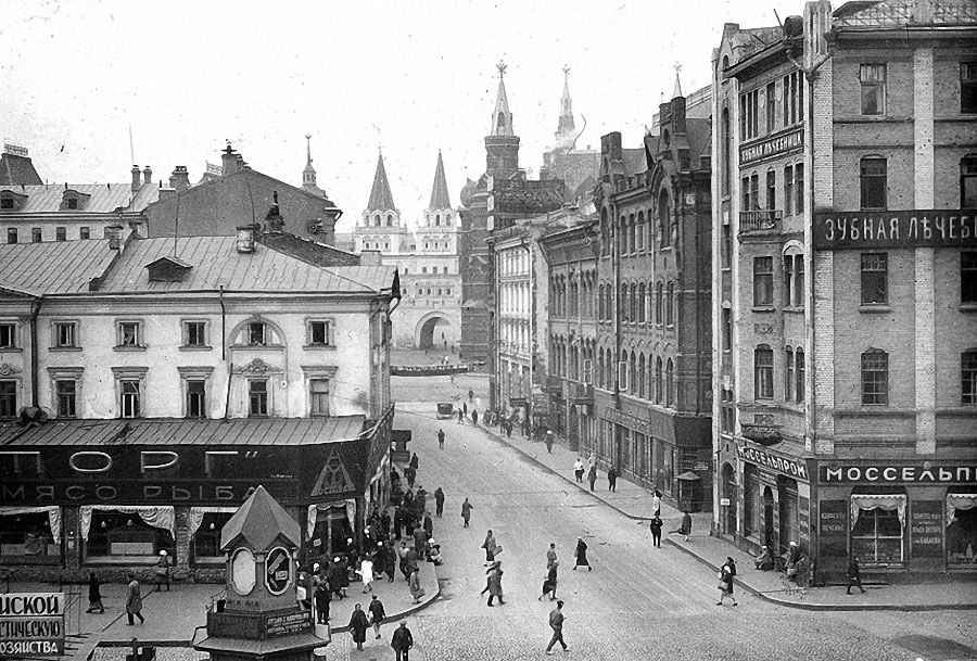 Улицы москвы 19 век