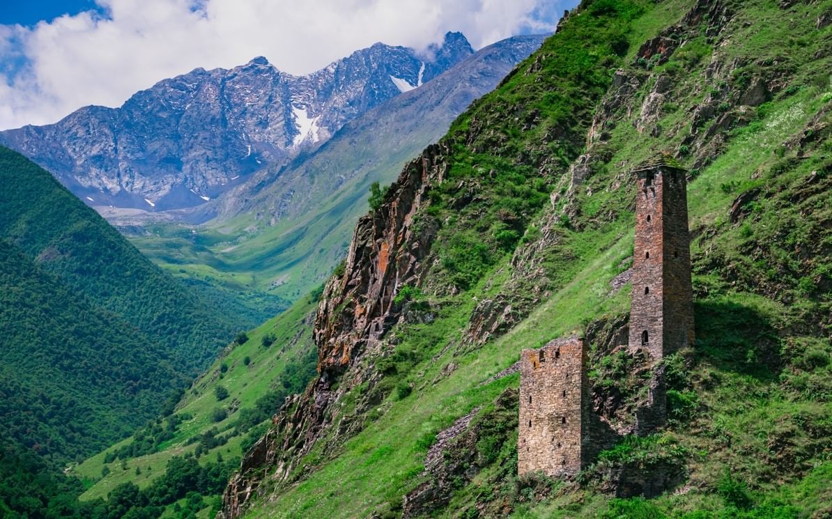 Горы Шатой Чечня