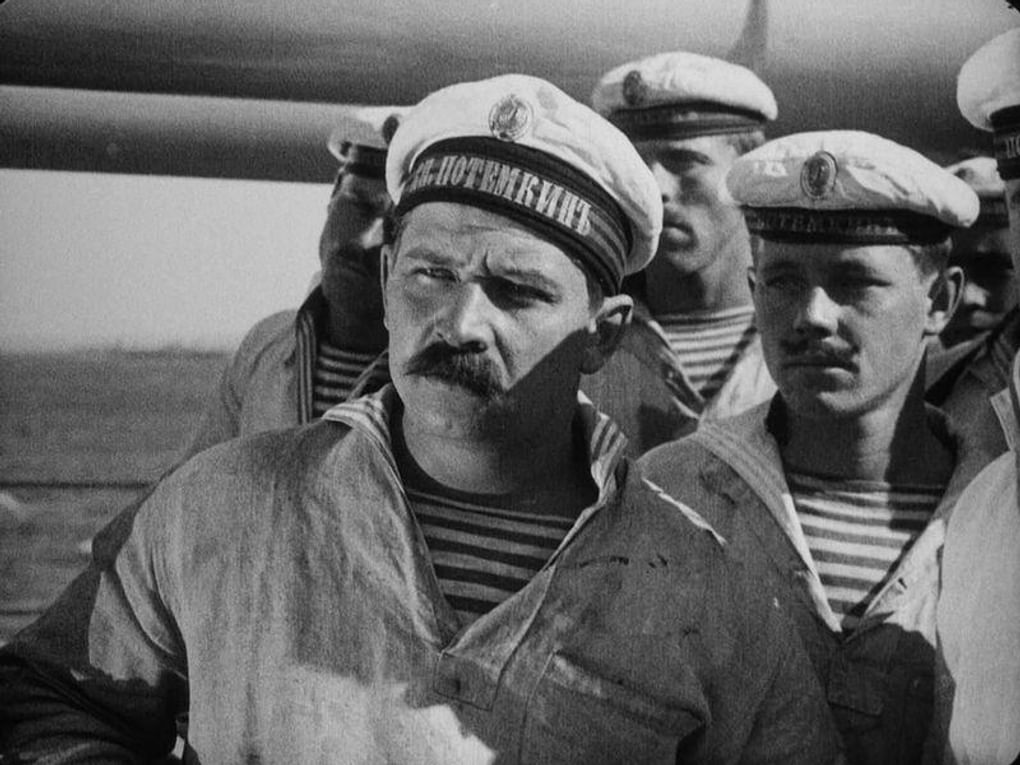 Кадр из художественного фильма Сергея Эйзенштейна «Броненосец «Потемкин» (1925)