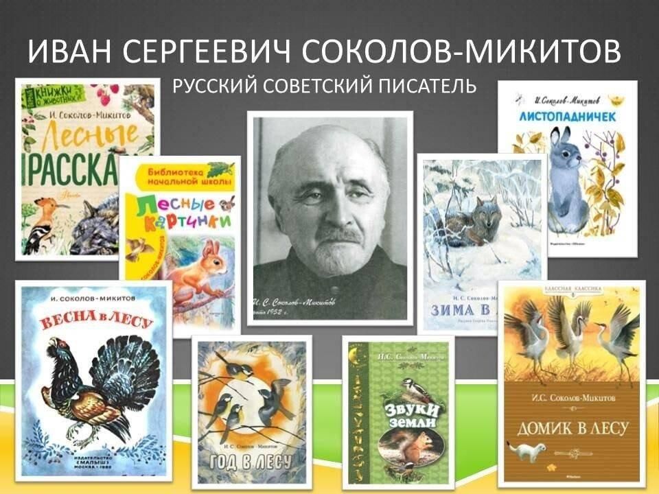 Соколов микитов рассказы о природе презентация