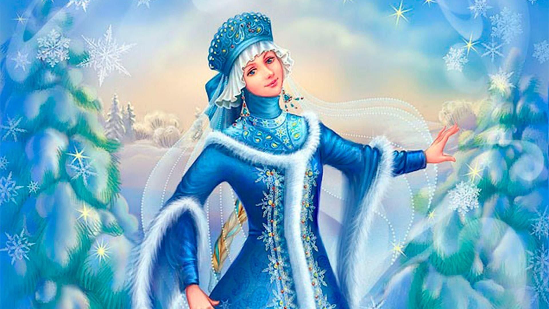 Картинка снегурочки