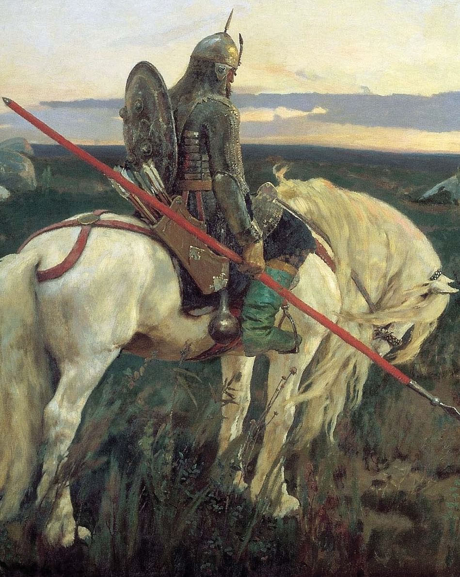 Виктор Михайлович Васнецов. Витязь на распутье. 1882