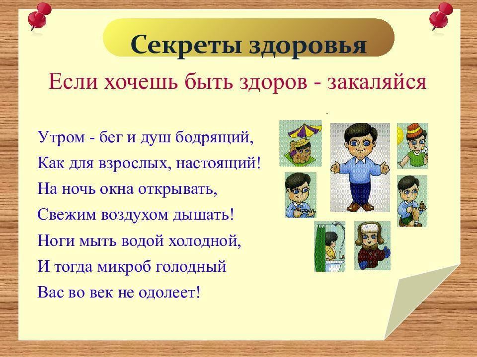 Секреты здоровья презентация