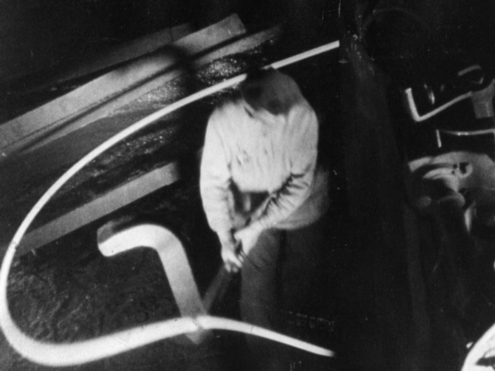 Кадр из документального фильма Дзиги Вертова «Симфония Донбасса», 1930