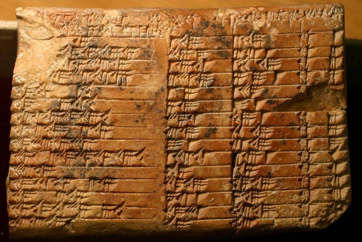 Глиняные таблички Вавилона