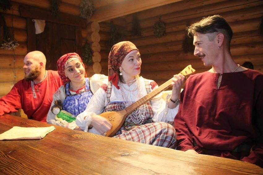 Картинка фольклорные посиделки