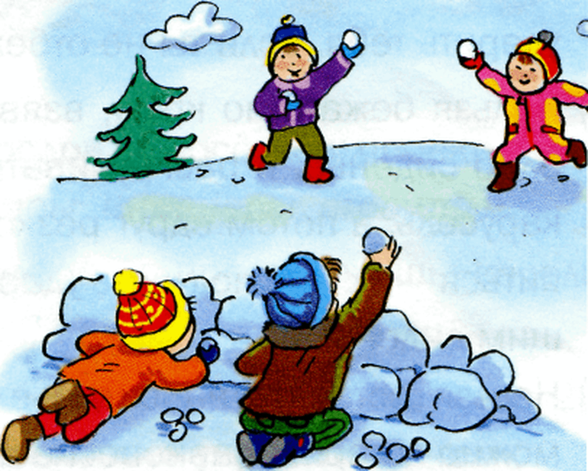 Зимние игры для детей