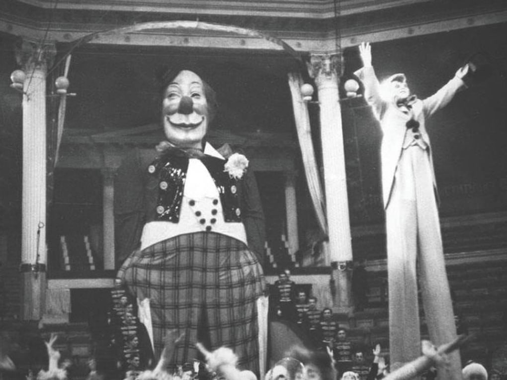 Клоун Виталий Лазаренко. Последнее выступление. Москва, 1939 год. Фотография: Александр Родченко / Мультимедиа Арт Музей, Москва
