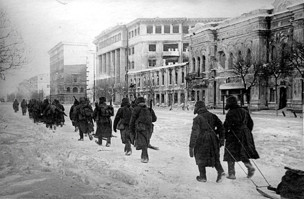 Воронеж январь 1943