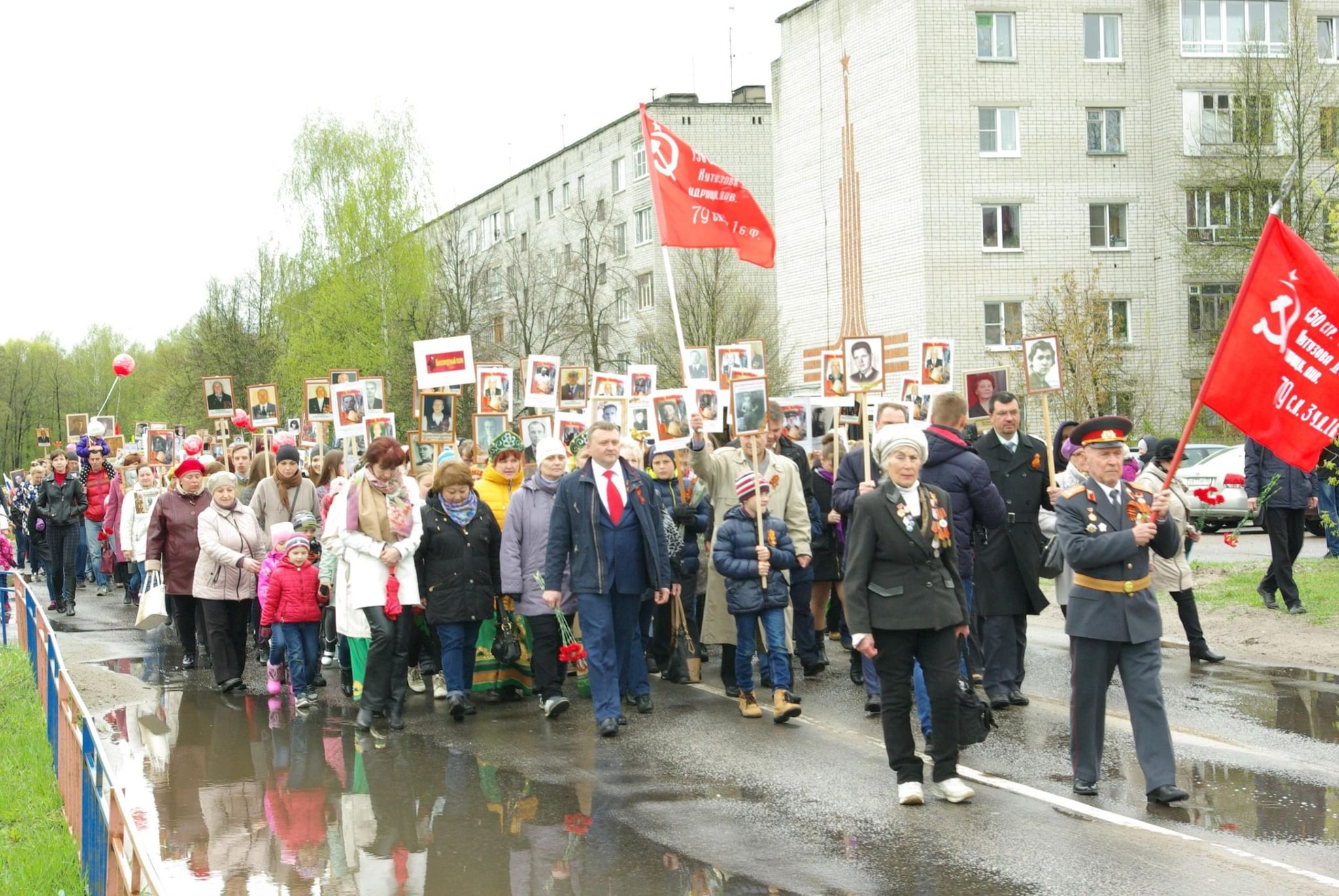 бессмертный полк в 2021 в