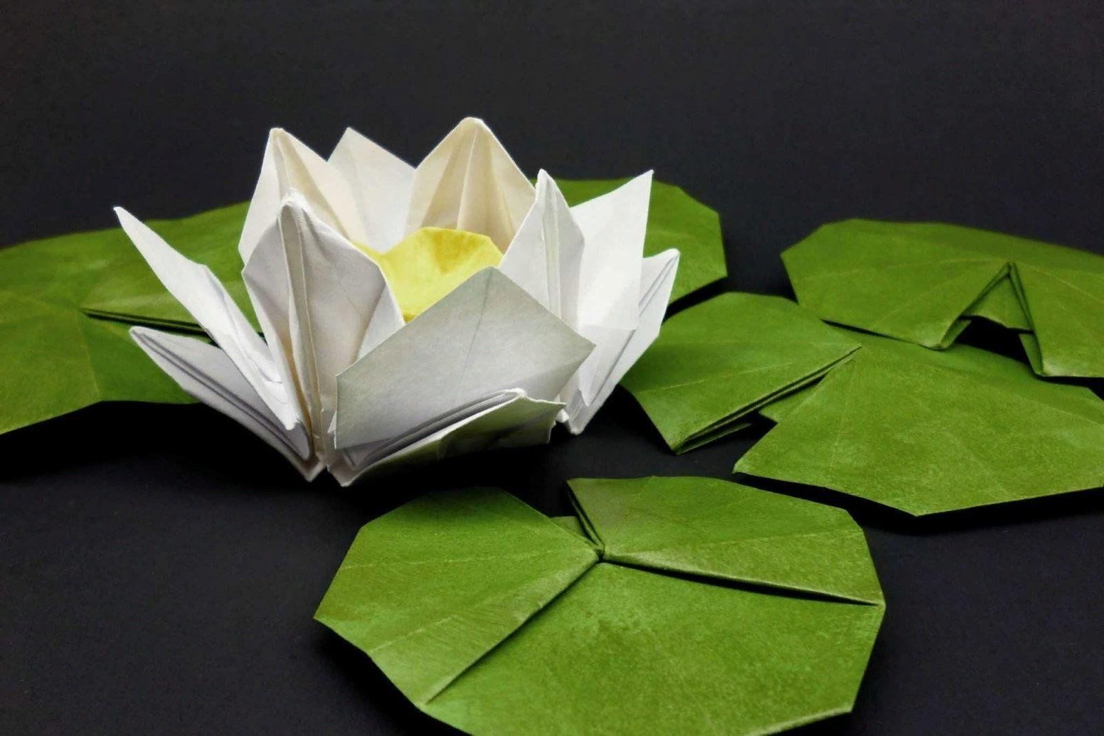 Оригами лотос из бумаги: пошаговые инструкции для детей