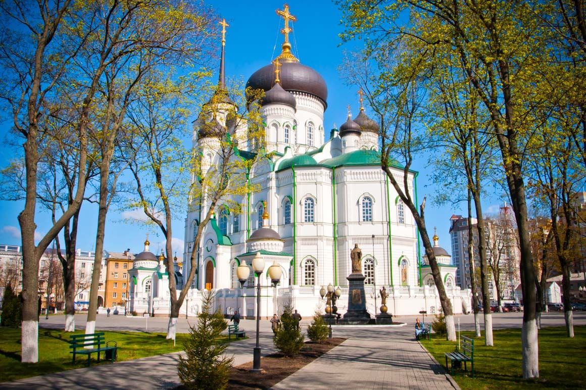Воронеж благовещенский кафедральный собор фото