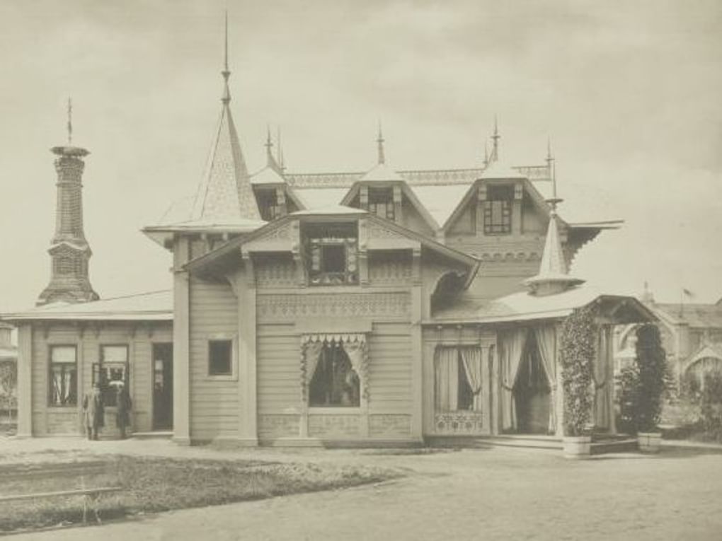 Павильон «Товарищества А.И. Абрикосова сыновей». Москва, 1882 год. Фотография: «Шерер, Набгольц и Кº» / Мультимедиа Арт Музей, Москва