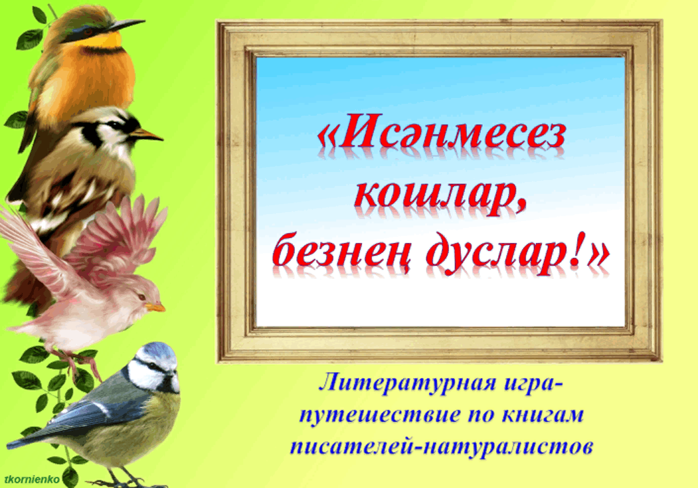 Исәнмесез кошлар, безнең дуслар!» 2022, Тюлячинский район — дата и место  проведения, программа мероприятия.