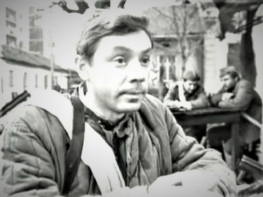Олег Анофриев в роли Алеши Мамалыжкина в художественном фильме Юрия Лысенко и Здравко Велимировича «Проверено — мин нет» (1965)
