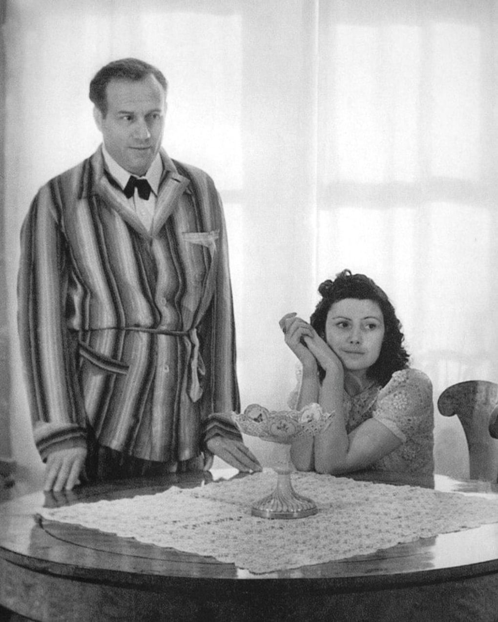Иван Козловский со второй женой – Галиной Сергеевой. Фотография: kinoistoria.ru