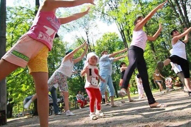 Фото зарядки в саду Беседа: "Зарядка" 2023, Грозный - дата и место проведения, программа мероприятия