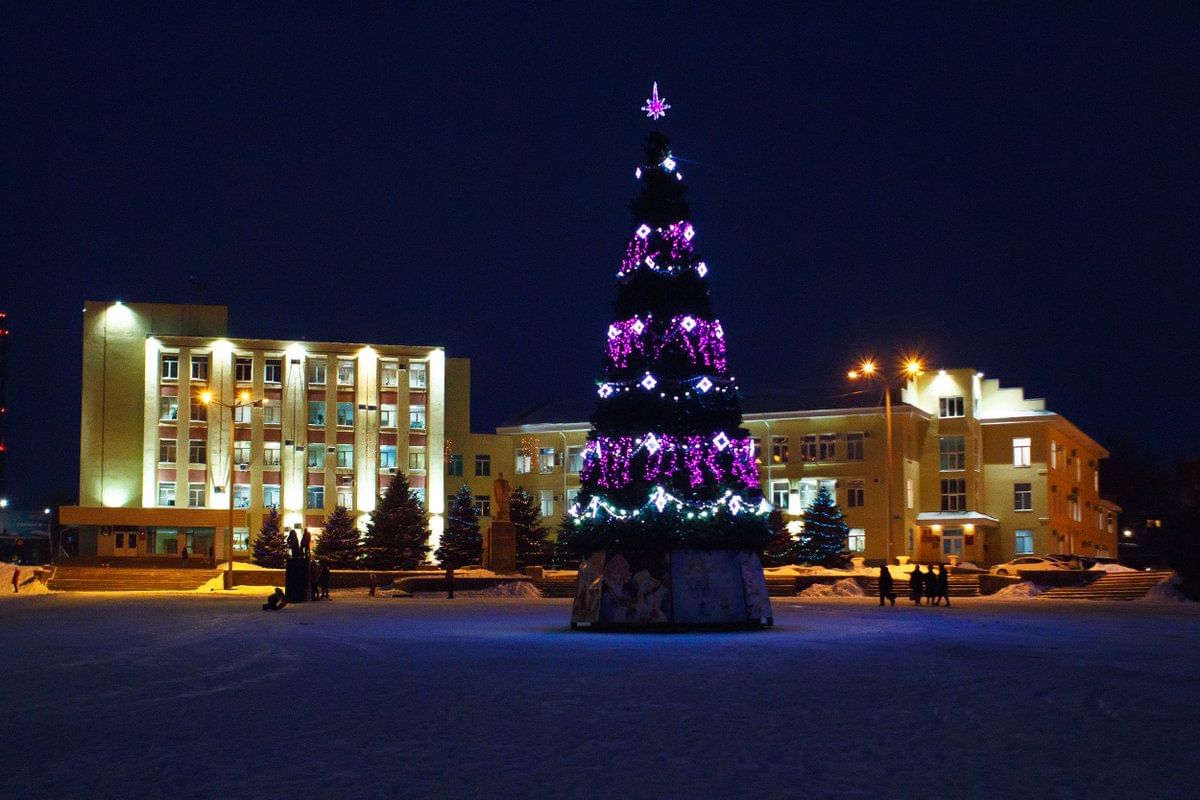 городской парк в лисках