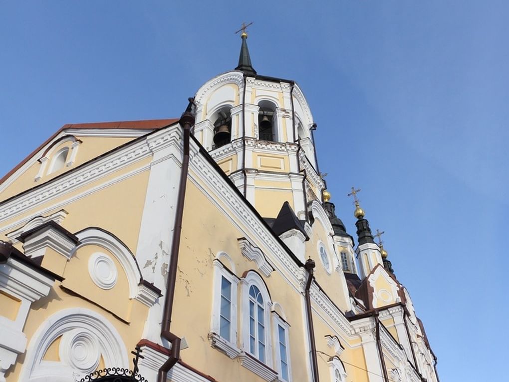 Воскресенская церковь. Томск. Фотография: Наталия Макарова / фотобанк «Лори»