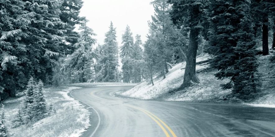 Основное изображение для события Конкурс рисунков: «Зимняя дорога».