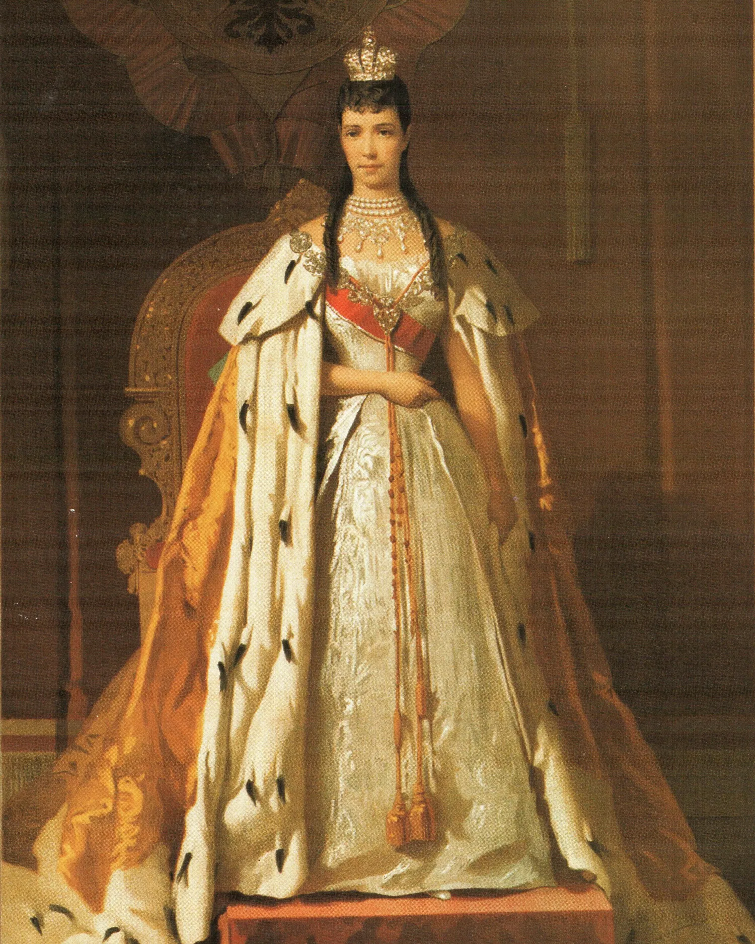 Мария Федоровна Императрица коронация
