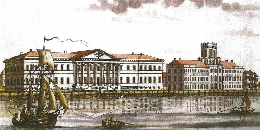 Академия наук при петре 1 фото