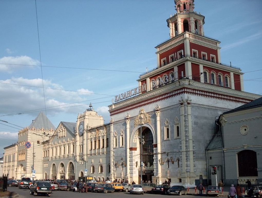 Здание Казанского вокзала. Москва. Фотография: Schoschi / wikimedia.org