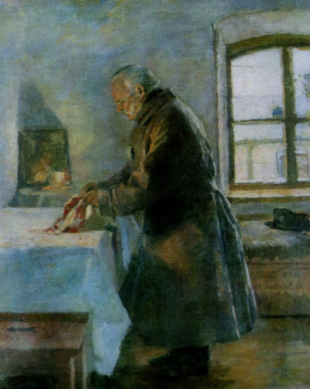 Кириак Костанди. Одиночество. 1890. Николаевский областной художественный музей им. В. В. Верещагина, Николаев, Украина
