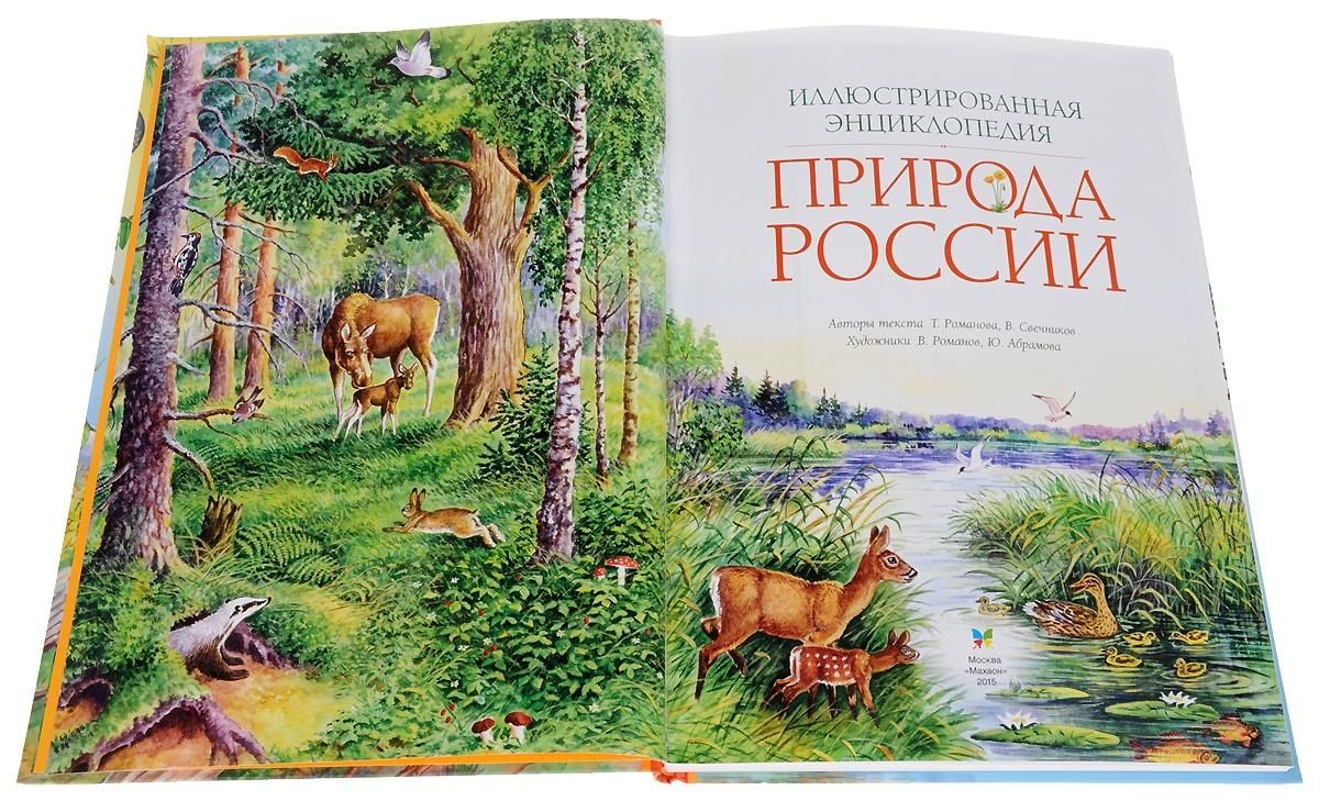 Рисунок книги о природе