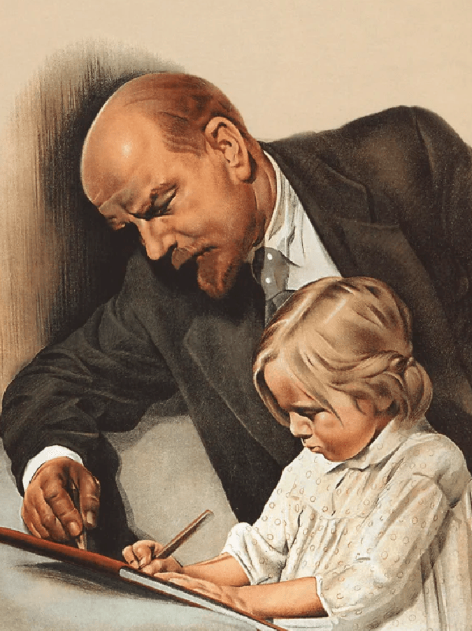 Дедушка ленин картинки