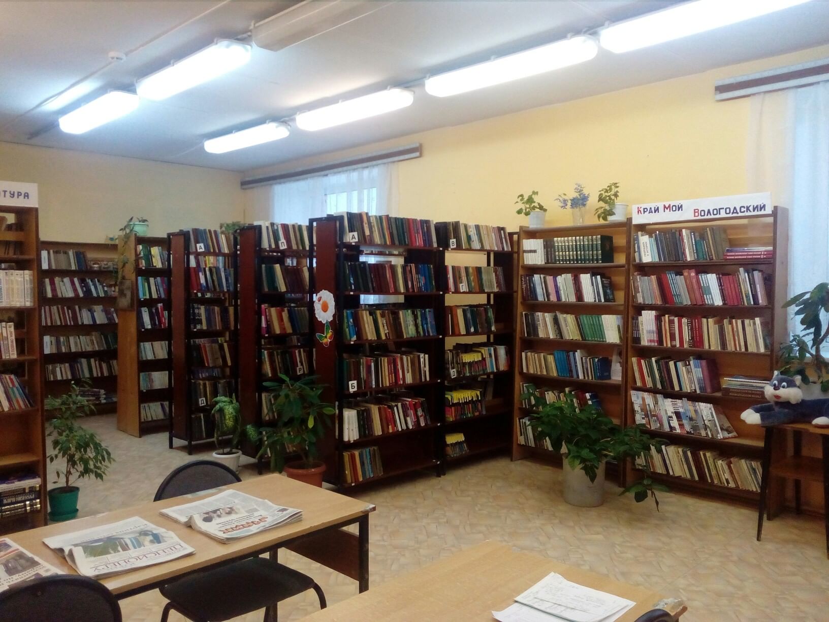 Вологодская обл библиотека