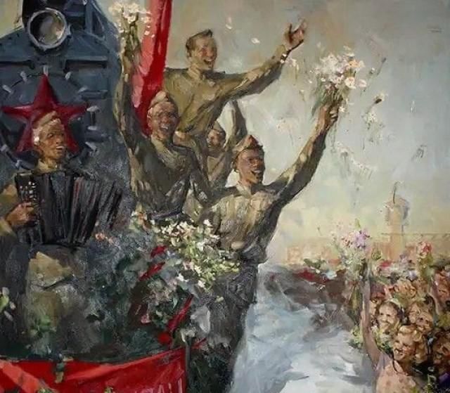 День победы в картинках художников