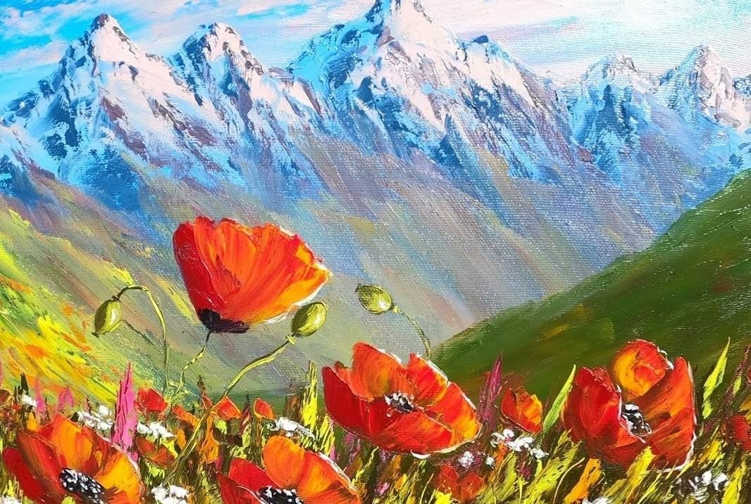 Картины маслом для начинающих поэтапно