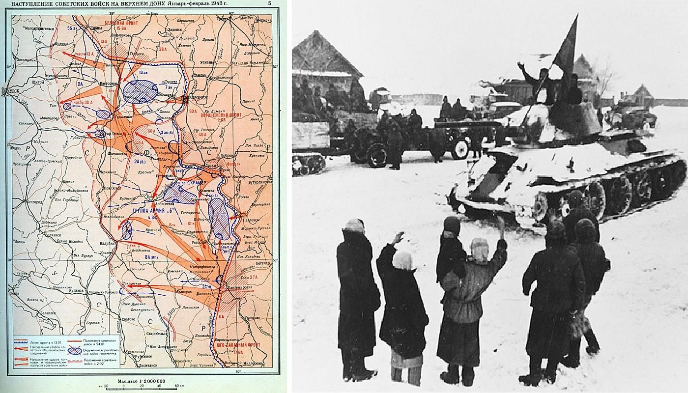 Наступление красной армии зимой 1942 1943 гг