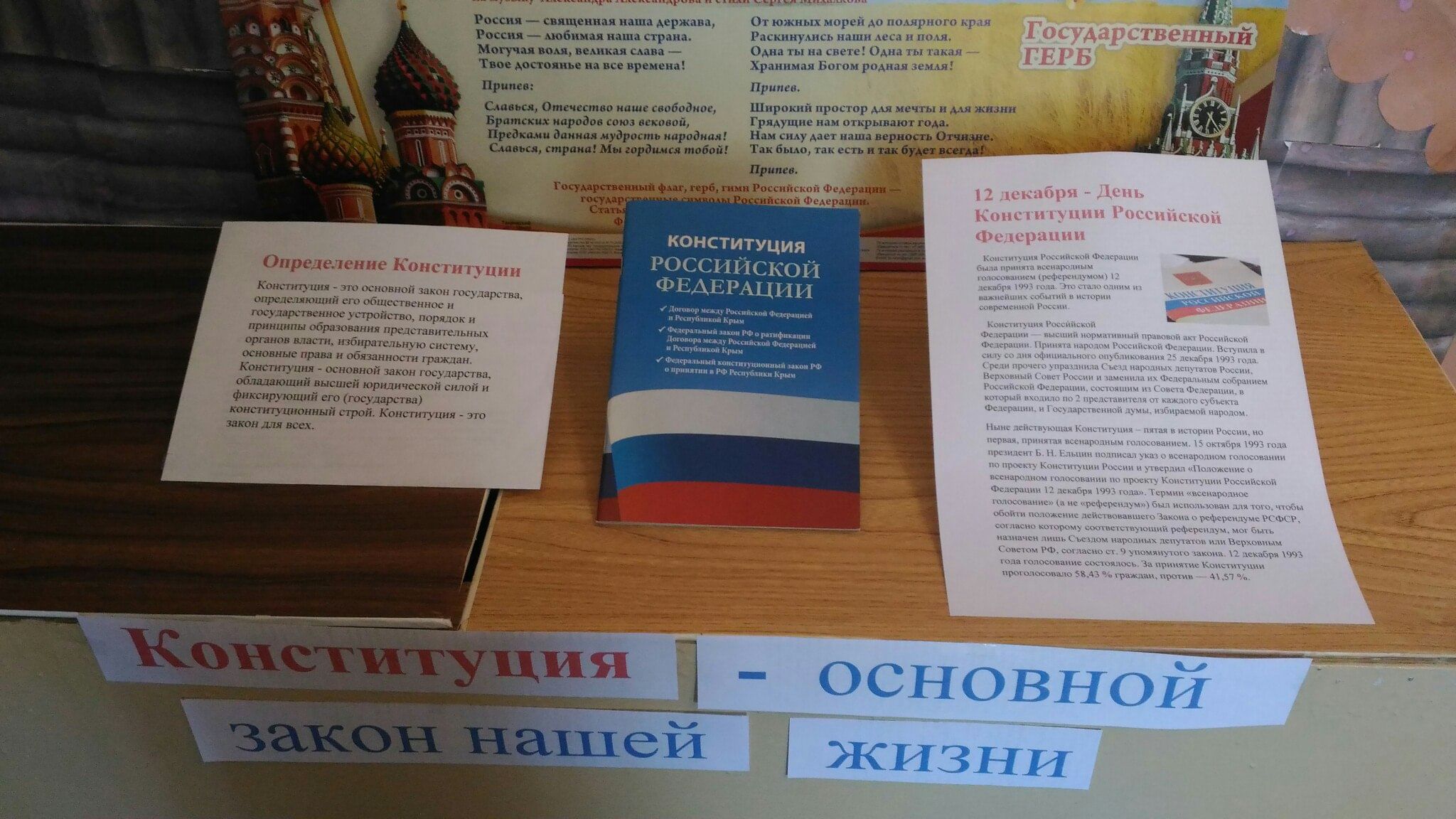 Мероприятие ко дню конституции в библиотеке. День Конституции. День Конституции Российской Федерации. Оформление класса ко Дню Конституции. Заголовок день Конституции.