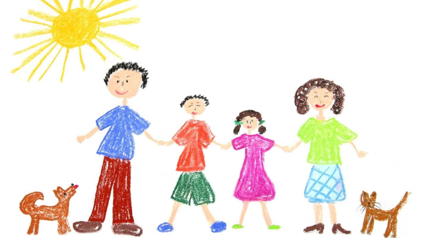 Рисунки о семье для детей дошкольного возраста