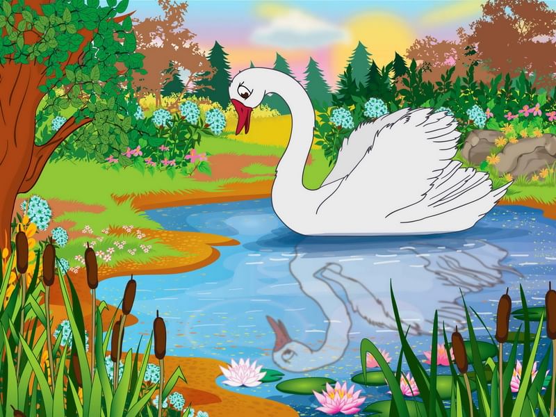 Как нарисовать сказка гадкий утенок