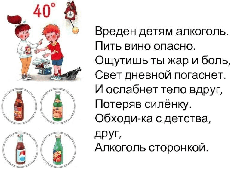 Презентация нет алкоголю