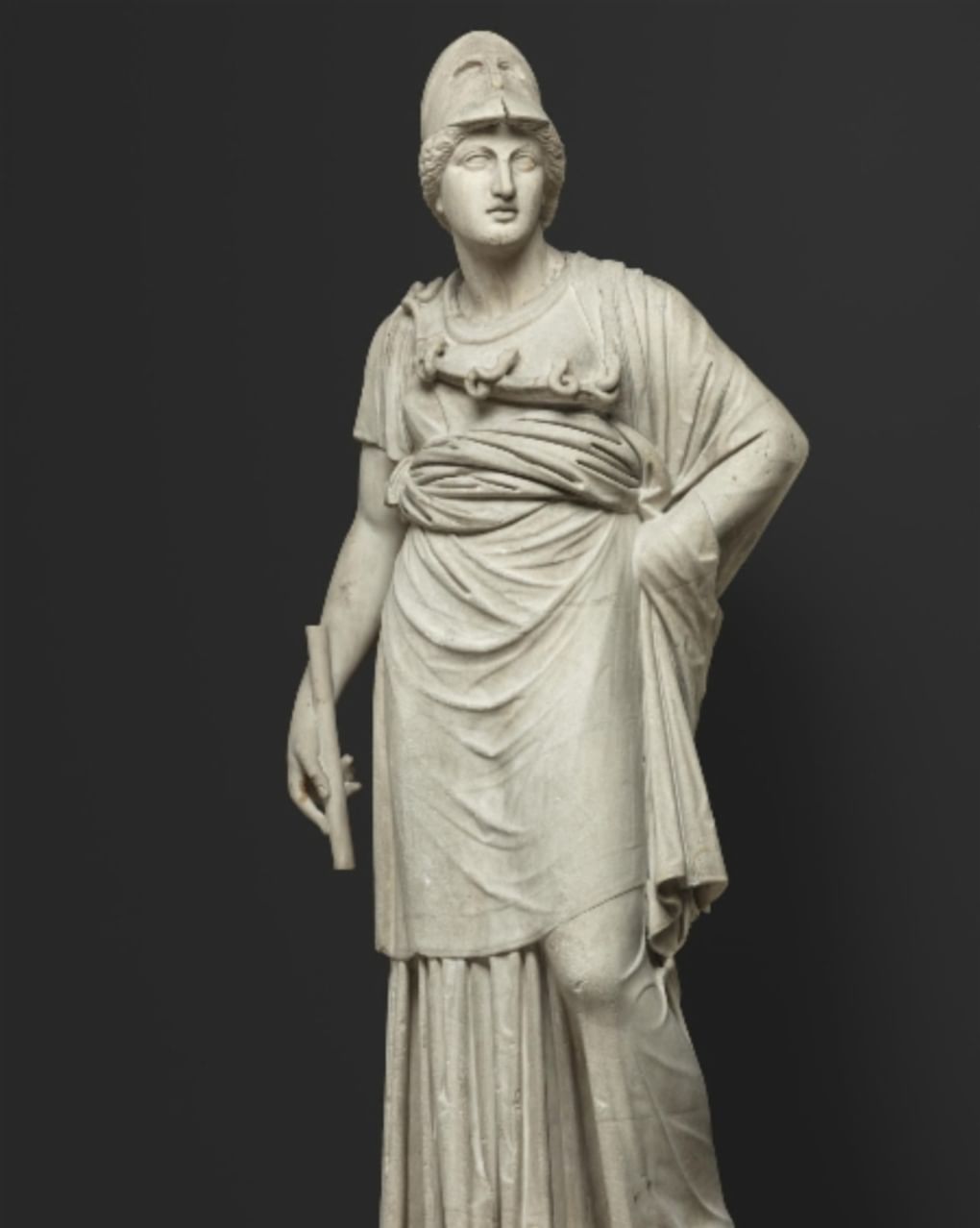 Статуя Афины. Древний Рим, II век (?). Государственный Эрмитаж, Санкт-Петербург