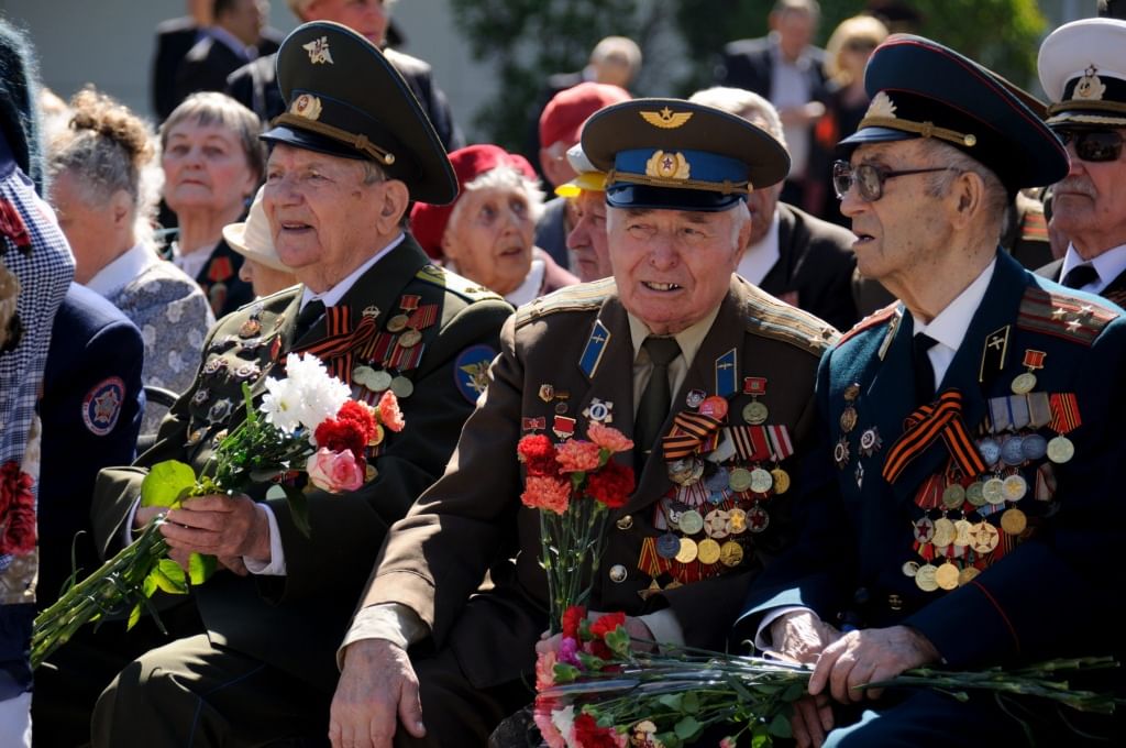 Фото ветеранов великой отечественной войны на параде