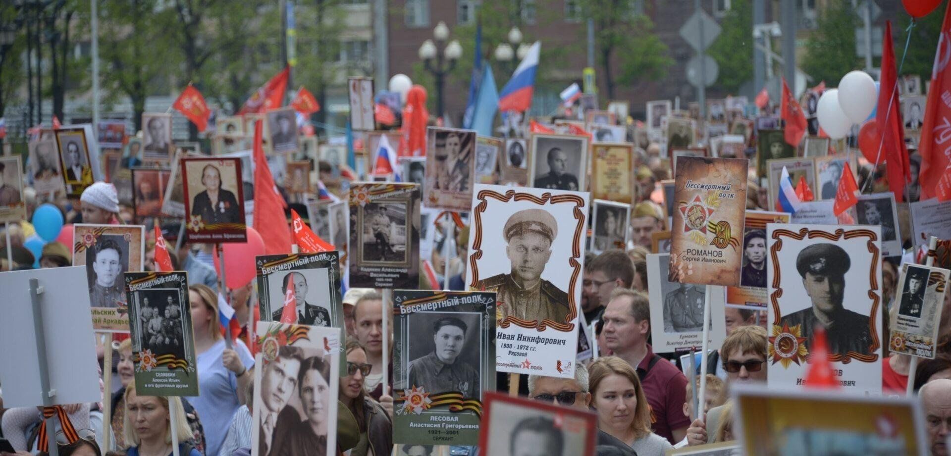 бессмертный полк в зарайске