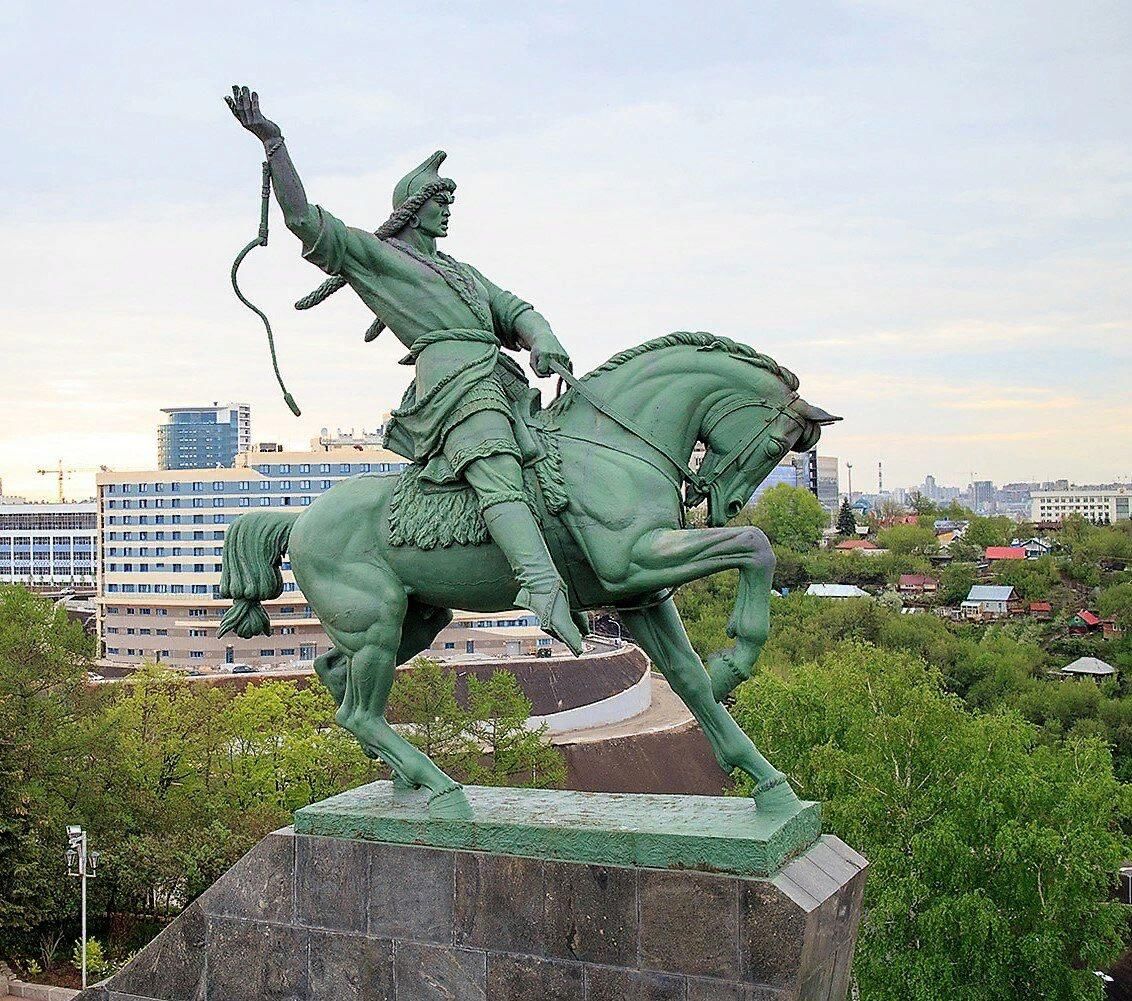 Салават Юлаев монумент Уфа