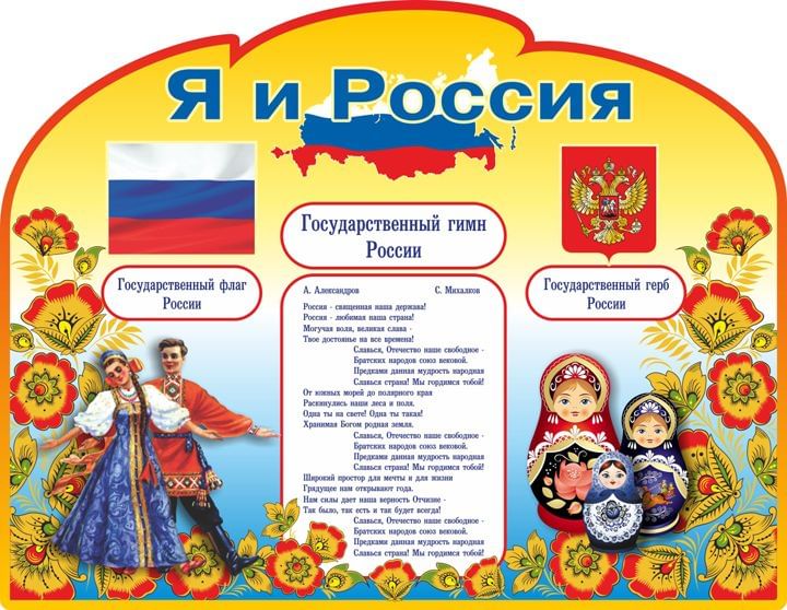 Проект старшая группа символы россии Выставка -беседа "Символы России" 2020, Кантемировский район - дата и место пров