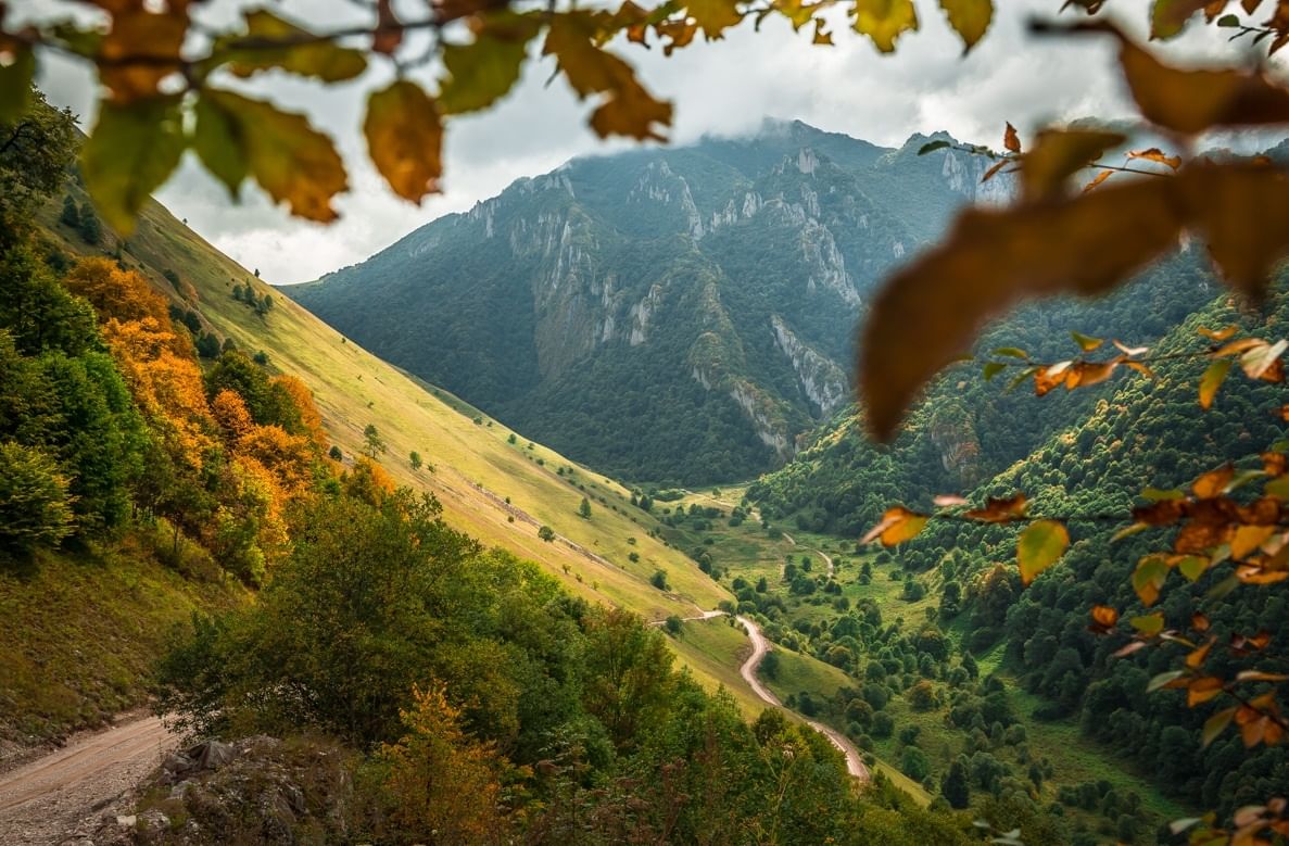 Осень в горах Чечни