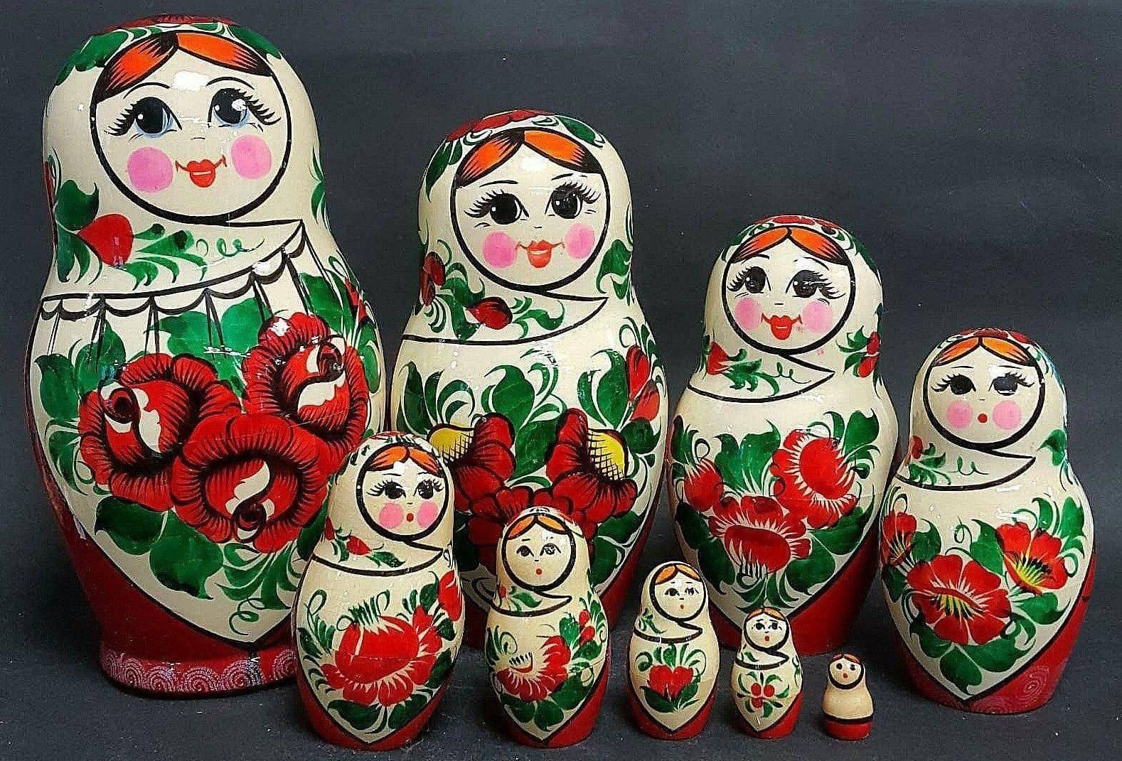 Матрешки фото русские народные