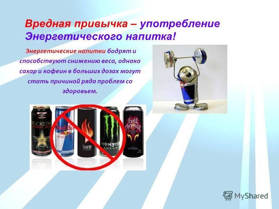 Проект на тему напиток энергетик 2025 год