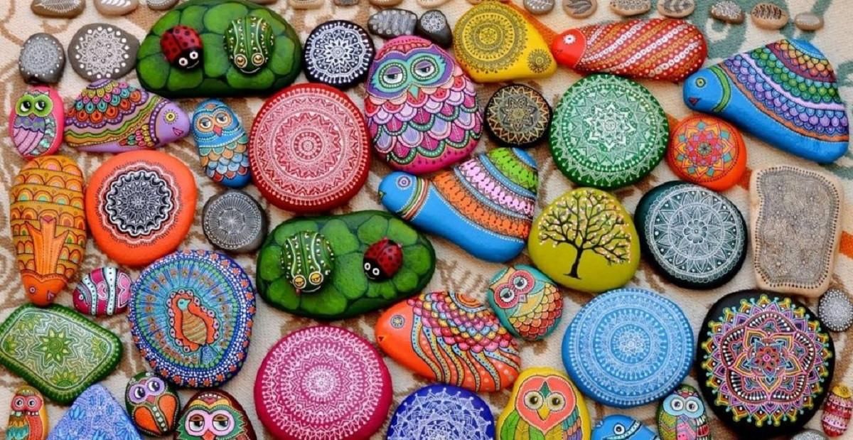 Рисуем на камнях мастер класс
