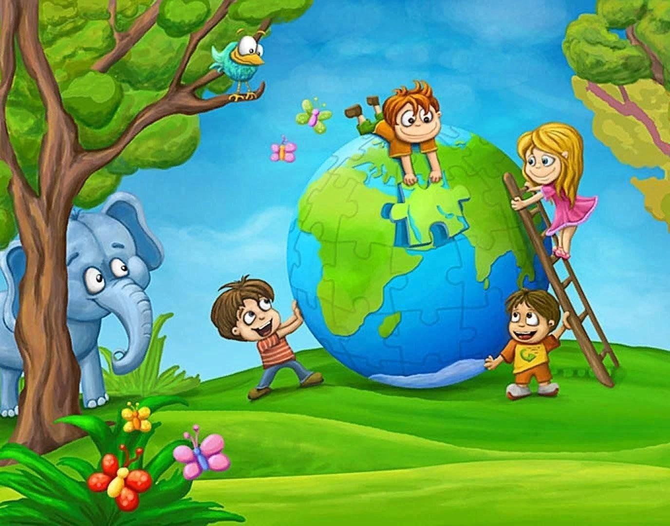 Игра сохрани природу. Мир вокруг нас для детей. Дети земли. Детям об экологии. Экология для малышей.